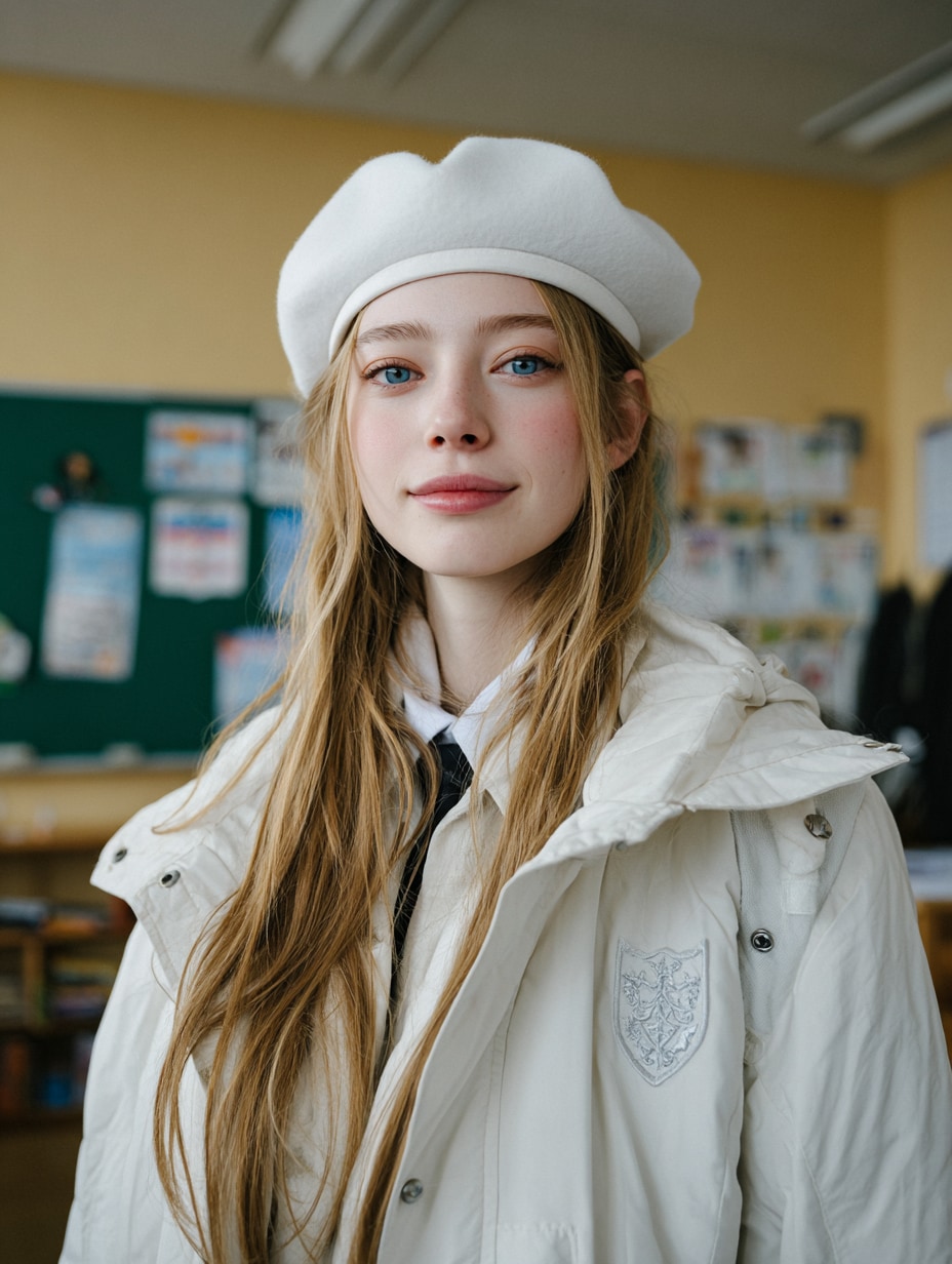 教室の霜平妃 | の人気AIイラスト・グラビア