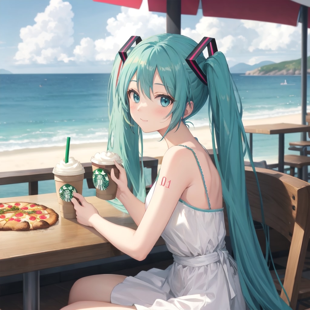 海の見えるレストラン