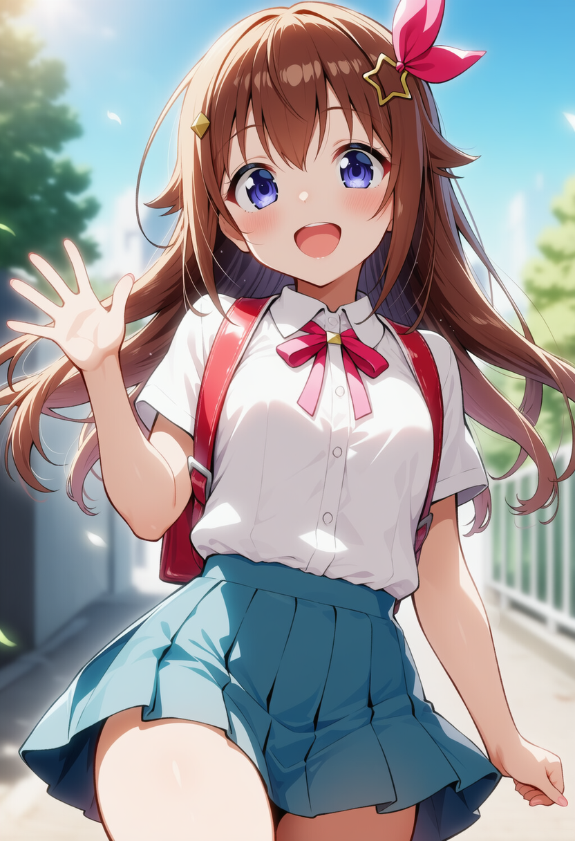 おはよー！（ときのそら） | の人気AIイラスト・グラビア