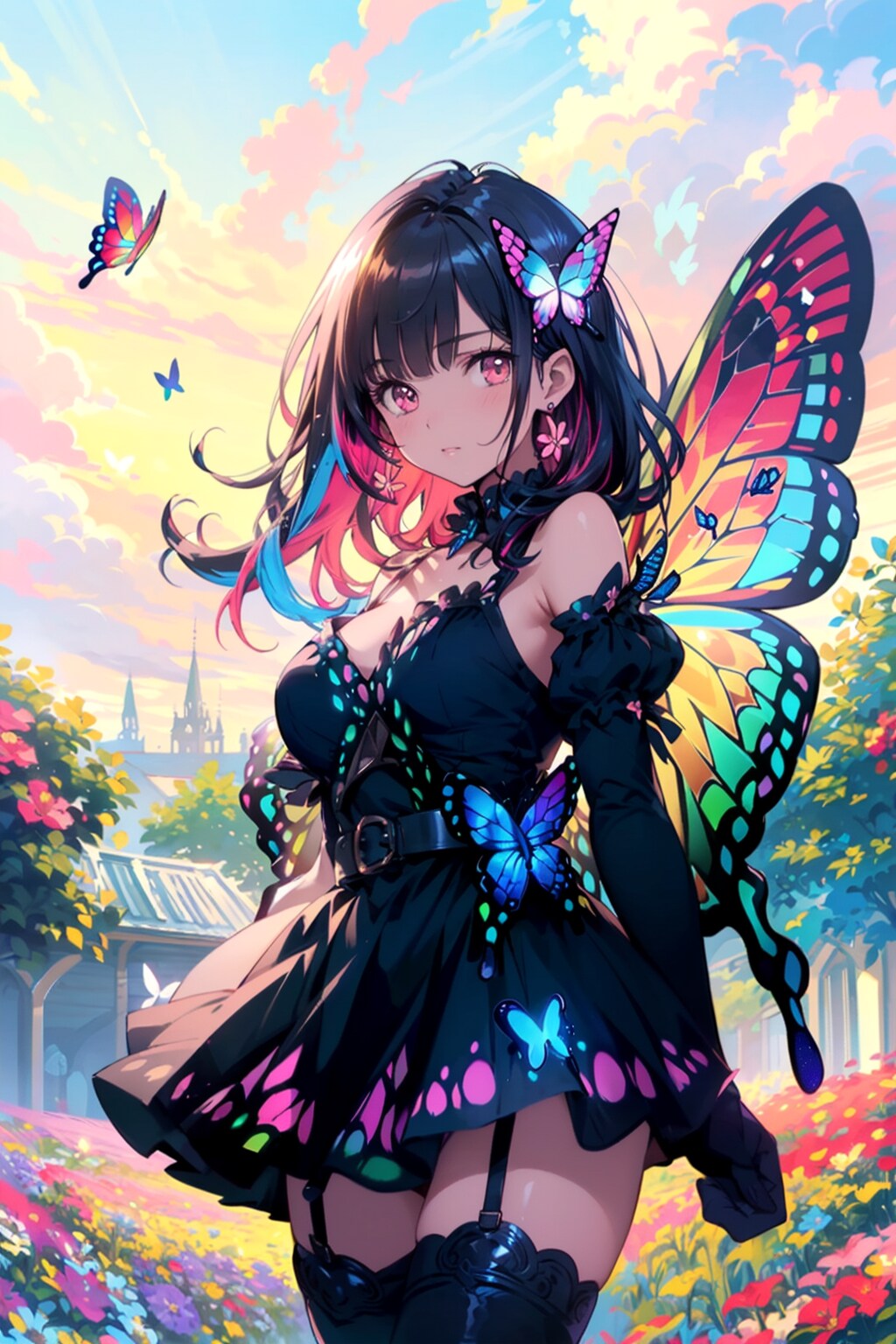 バタフライギャルズ23 | の人気AIイラスト・グラビア