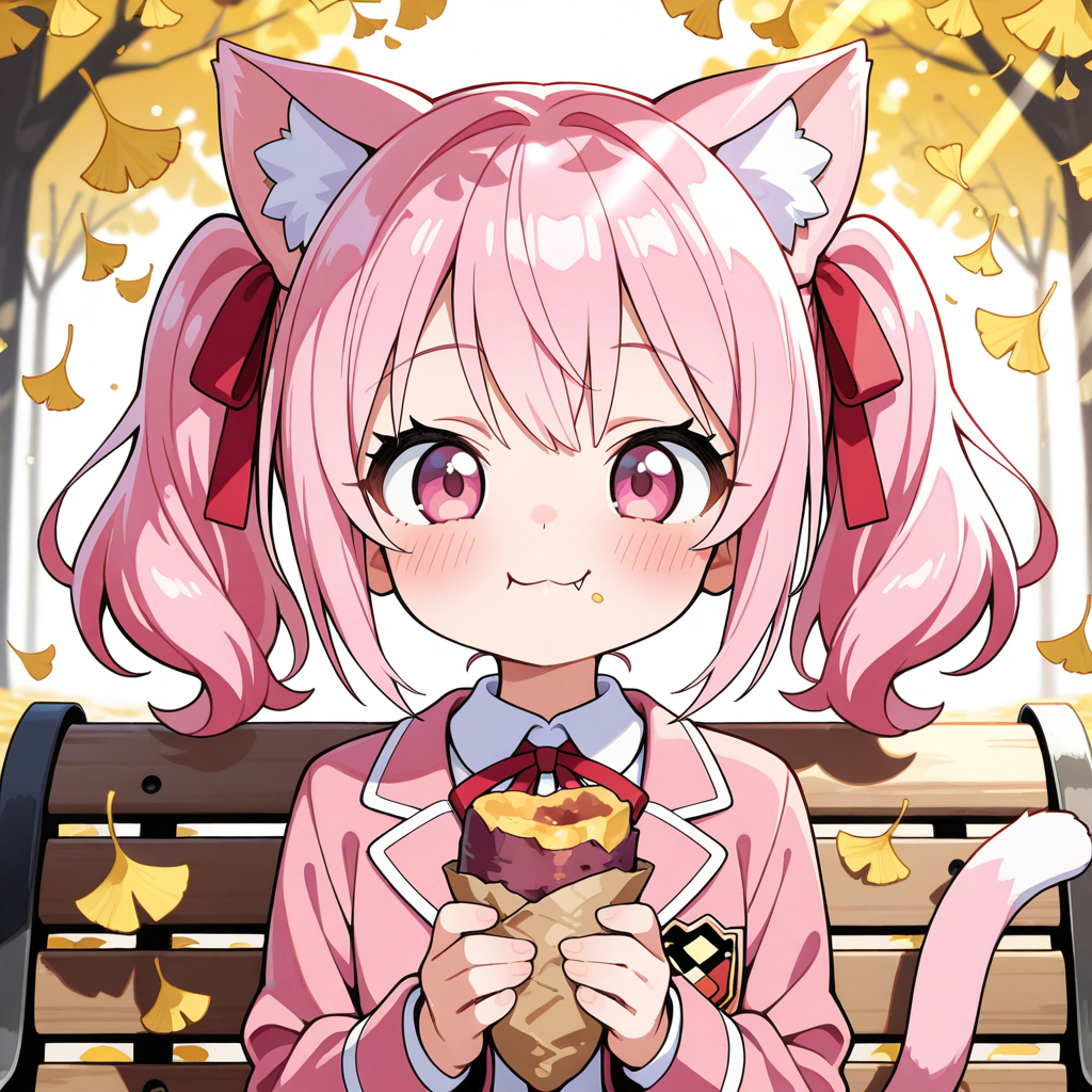 えっ！？ねこってイモ食べるのっ！？😱
