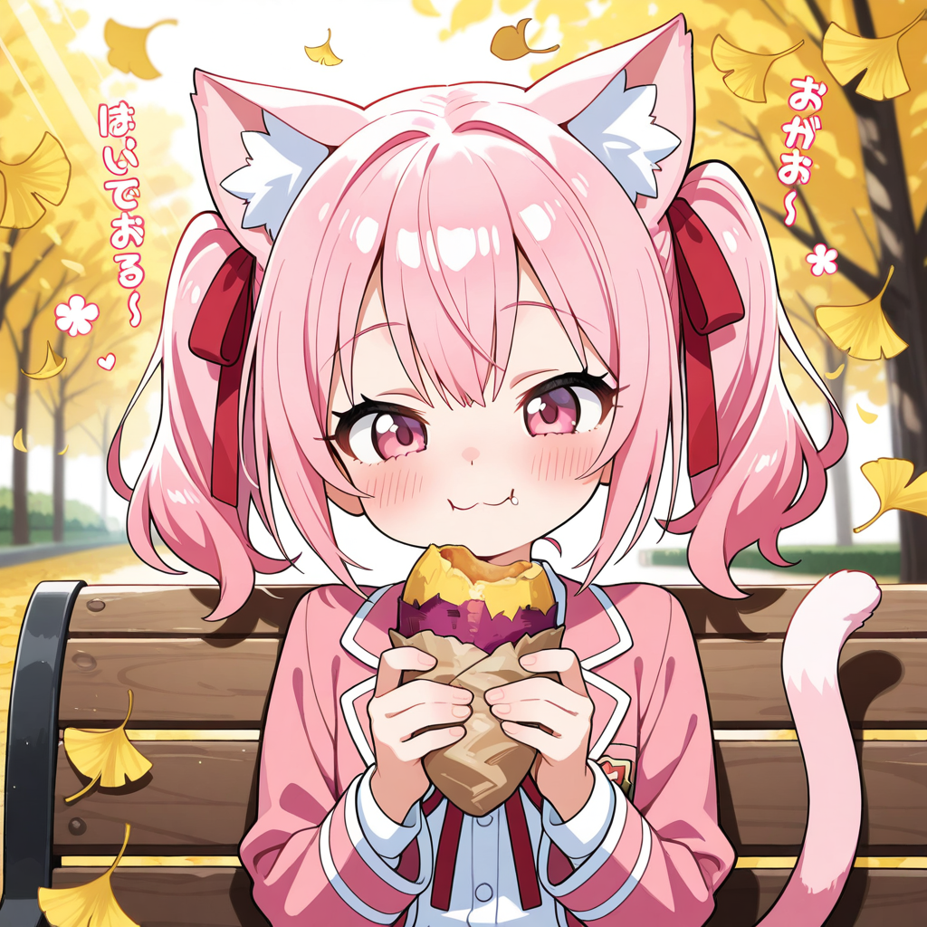 えっ！？ねこってイモ食べるのっ！？😱