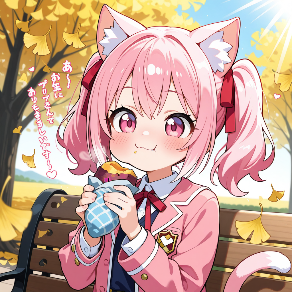 えっ！？ねこってイモ食べるのっ！？😱