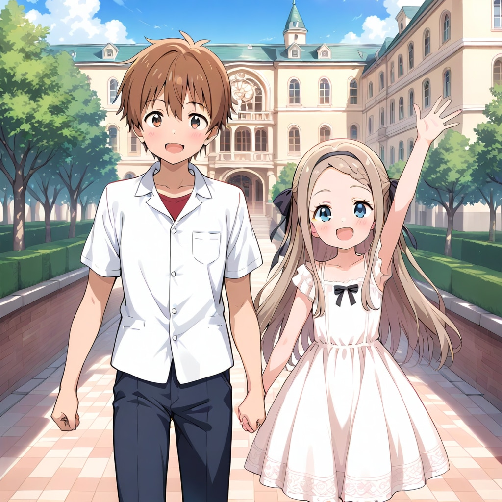 兄妹じゃないよ