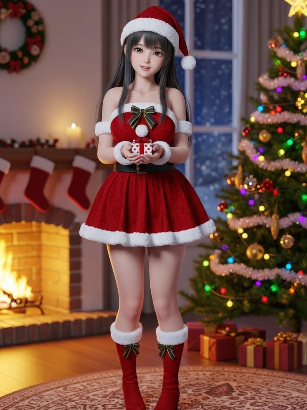 明日はクリスマスイヴ