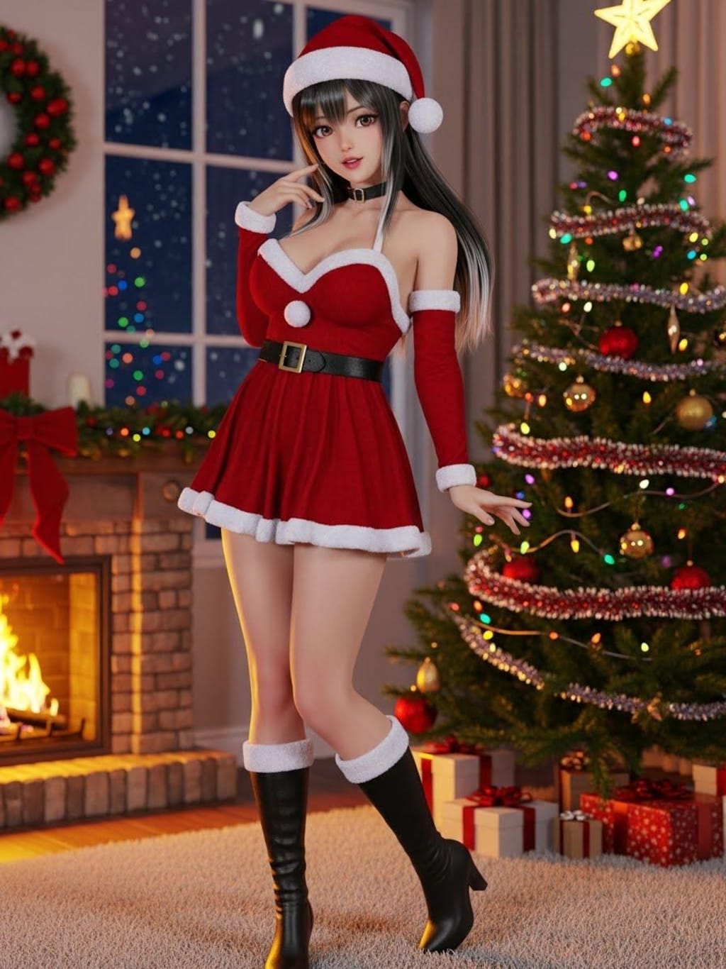 明日はクリスマスイヴ