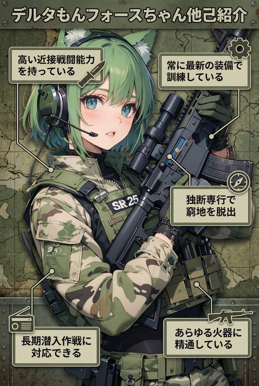 デルタもんフォースちゃん他己紹介