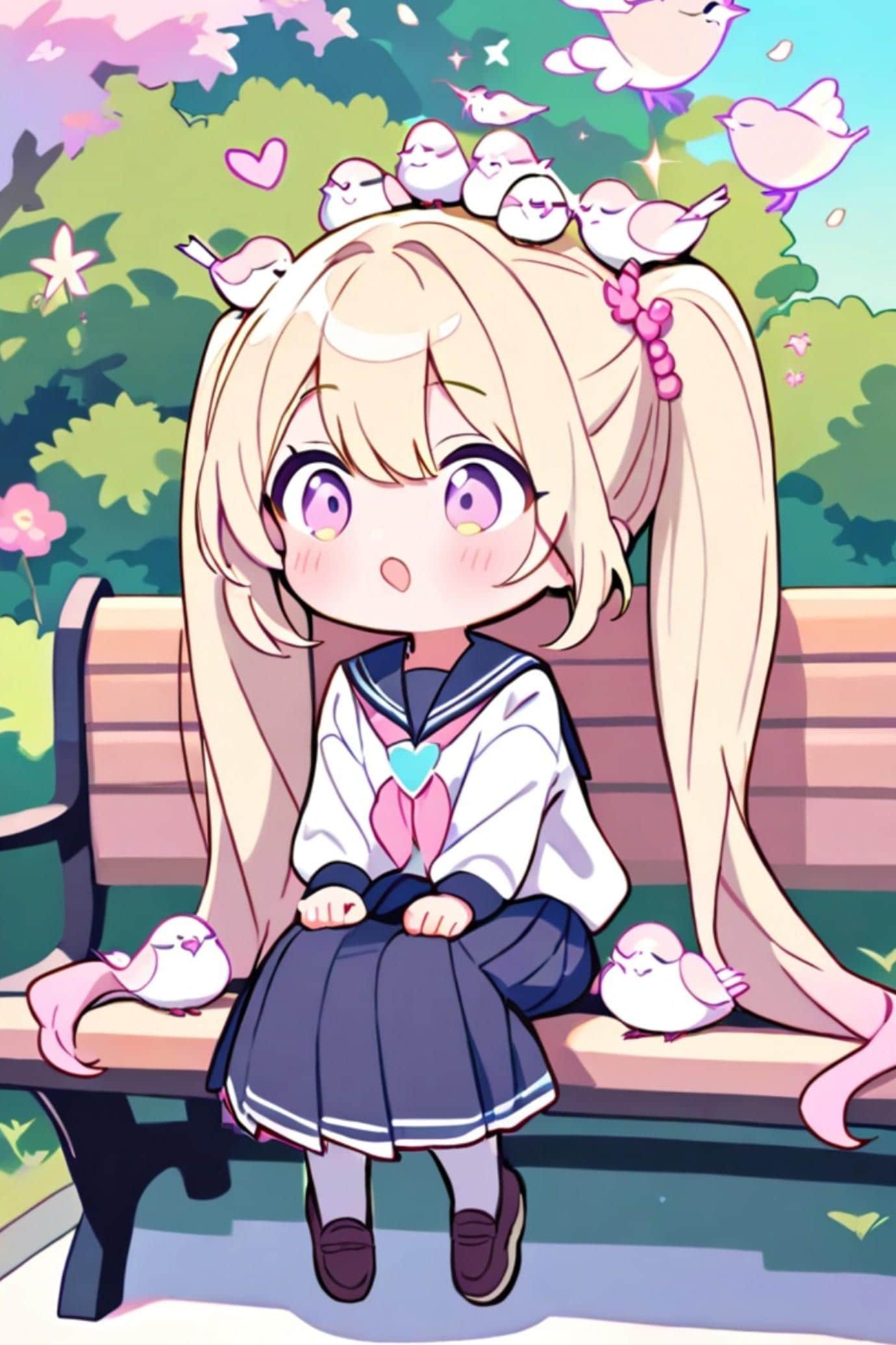 ロングスカートの金髪ちゃん | の人気AIイラスト・グラビア