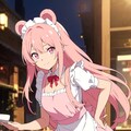 熊耳ウェイトレス 2枚目
