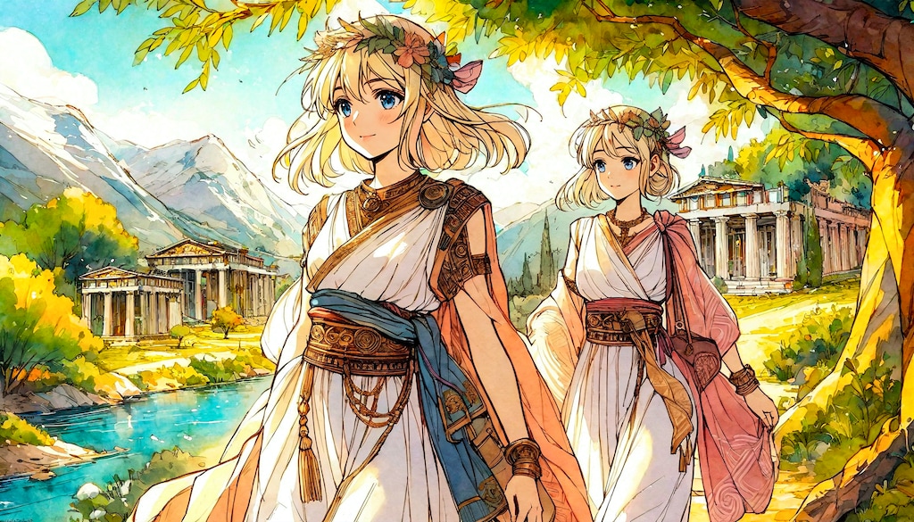 ギリシャの少女