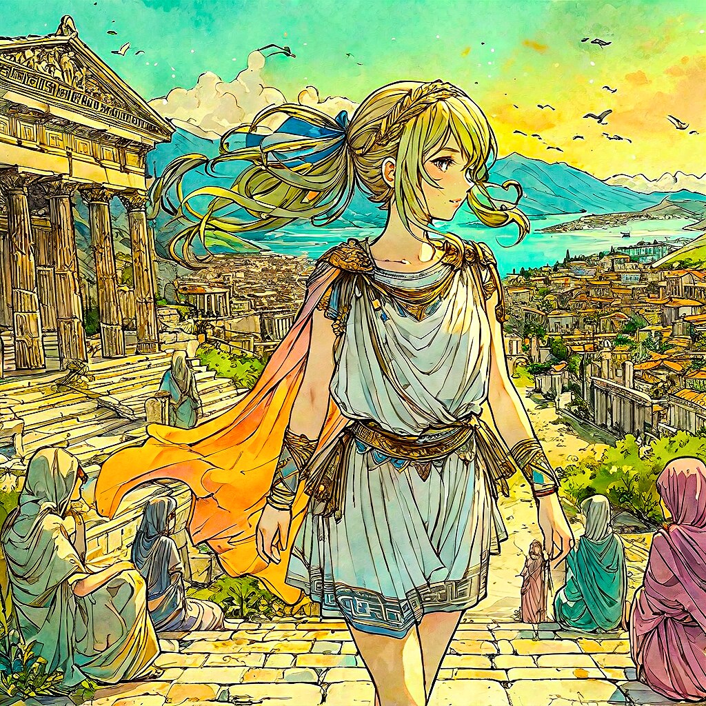 ギリシャの少女