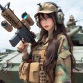 【習作】リアル系武装少女　その１ 8枚目