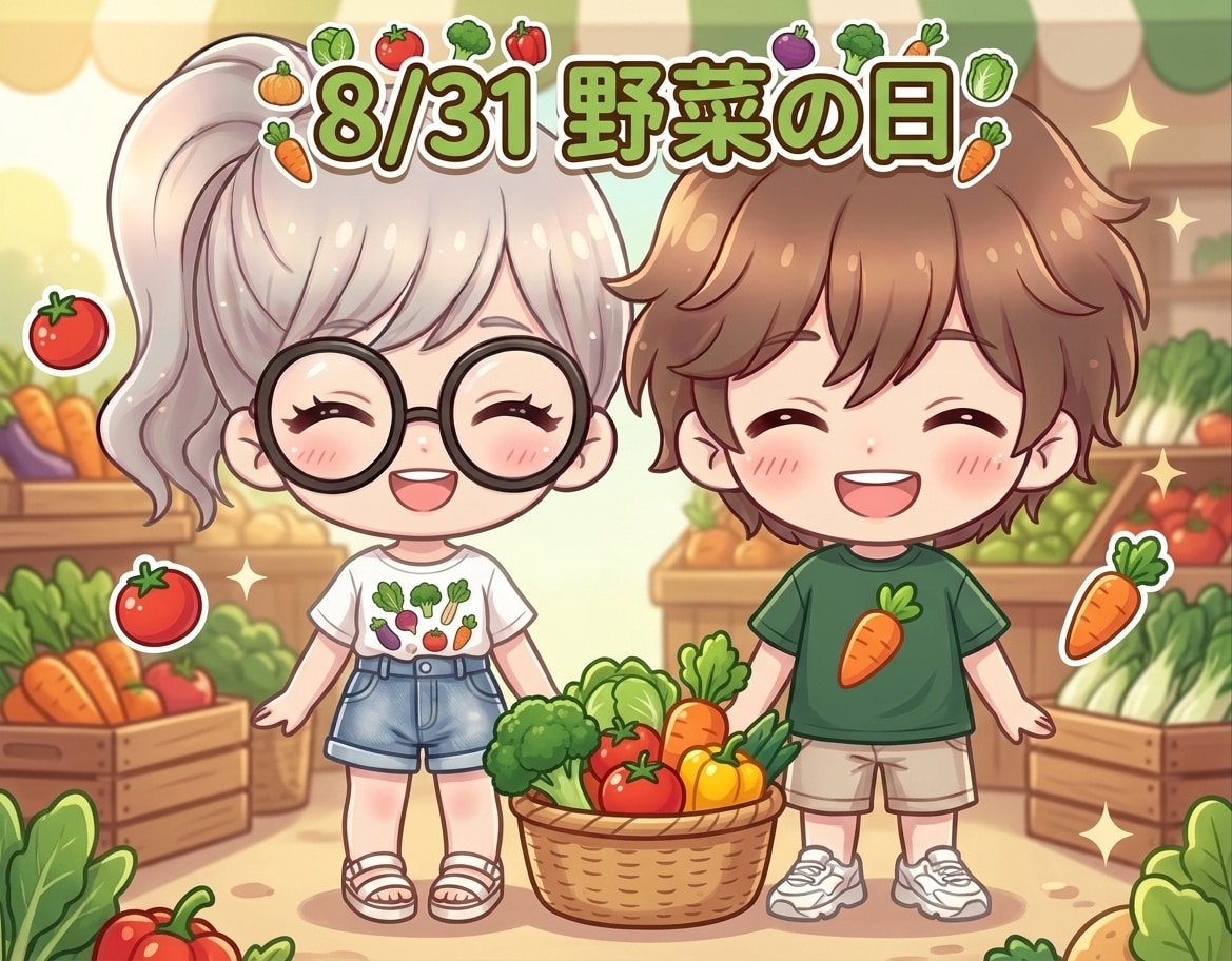 今日は「野菜の日」 | の人気AIイラスト・グラビア