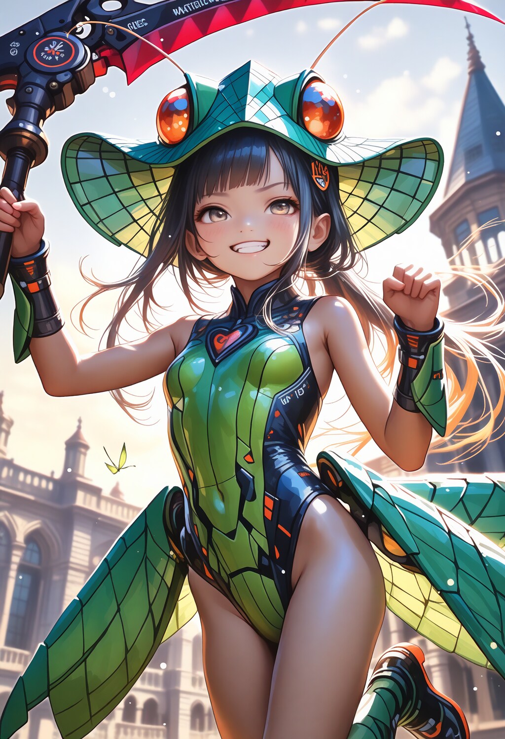 メスガキ怪人！カマキリ・リリー