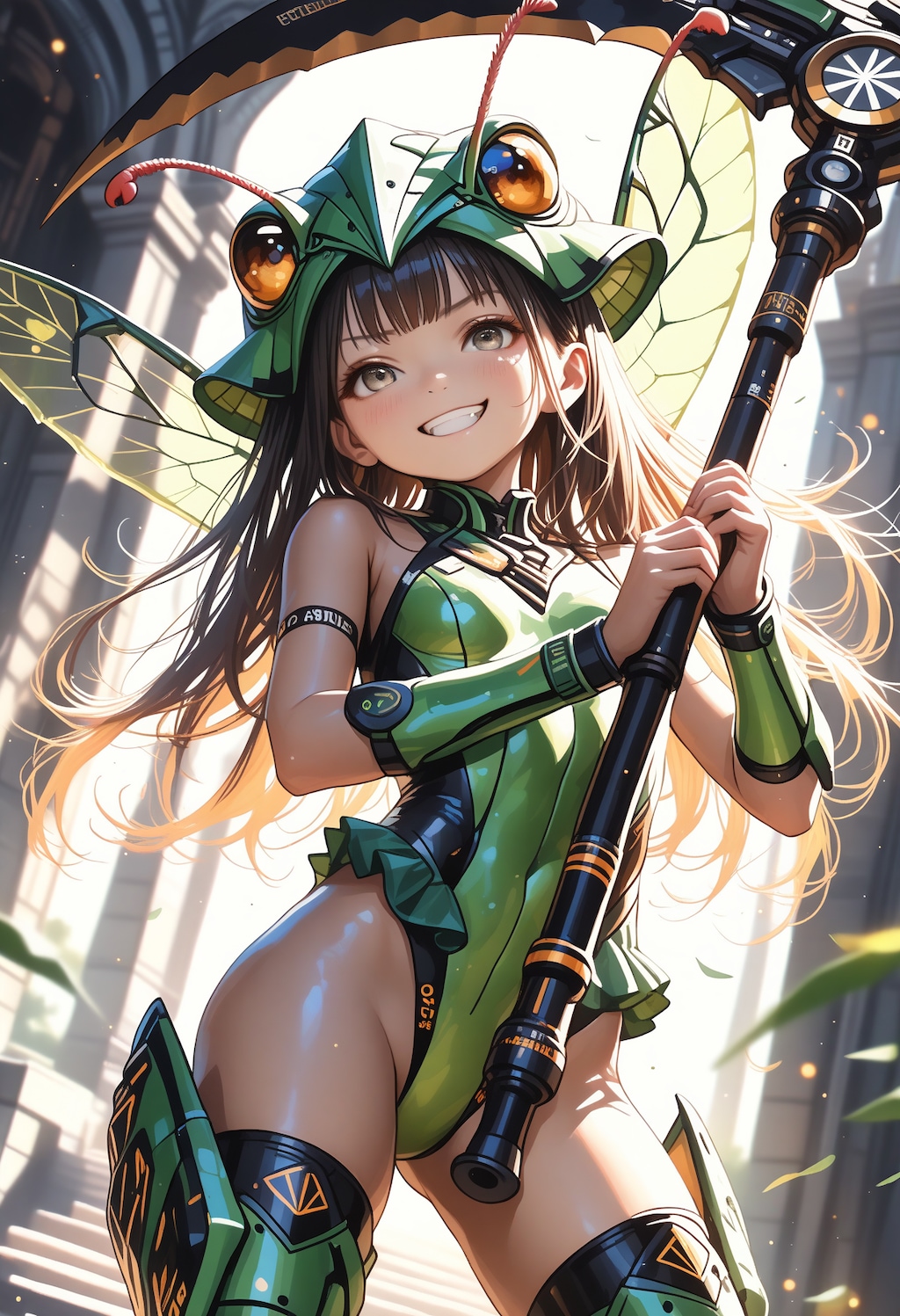 メスガキ怪人！カマキリ・リリー