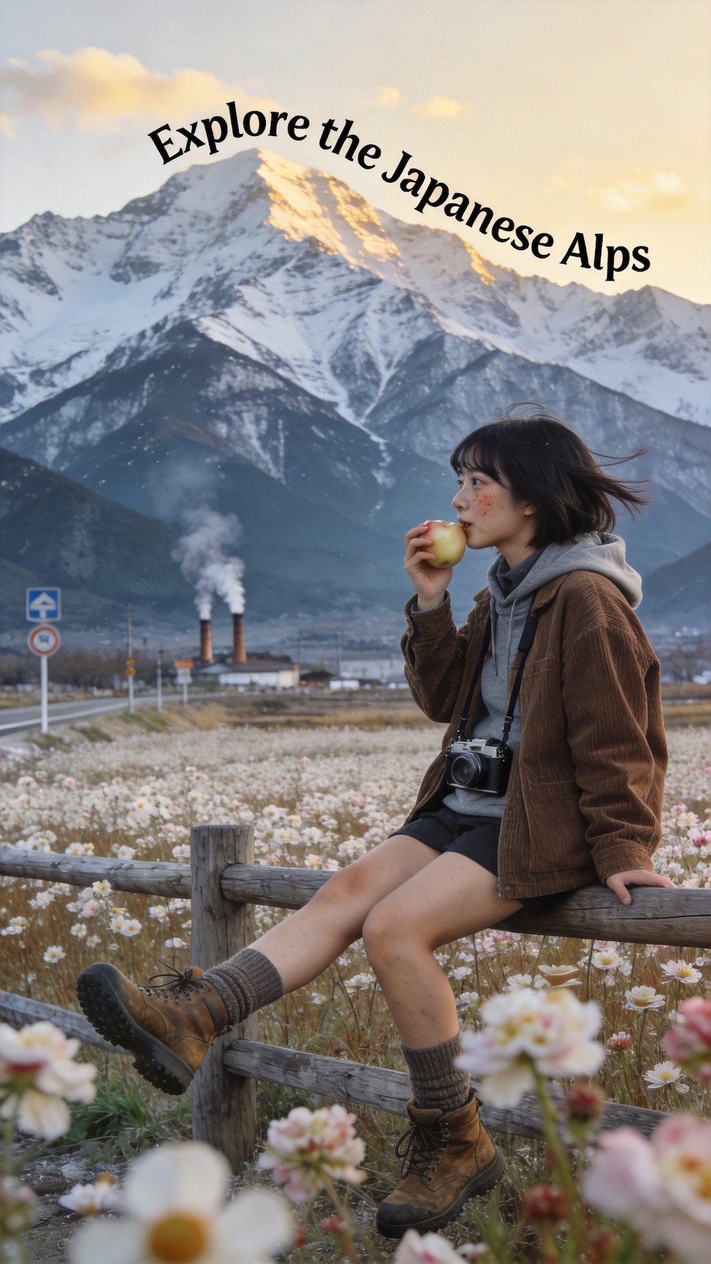 Postcard from the Japanese Alps