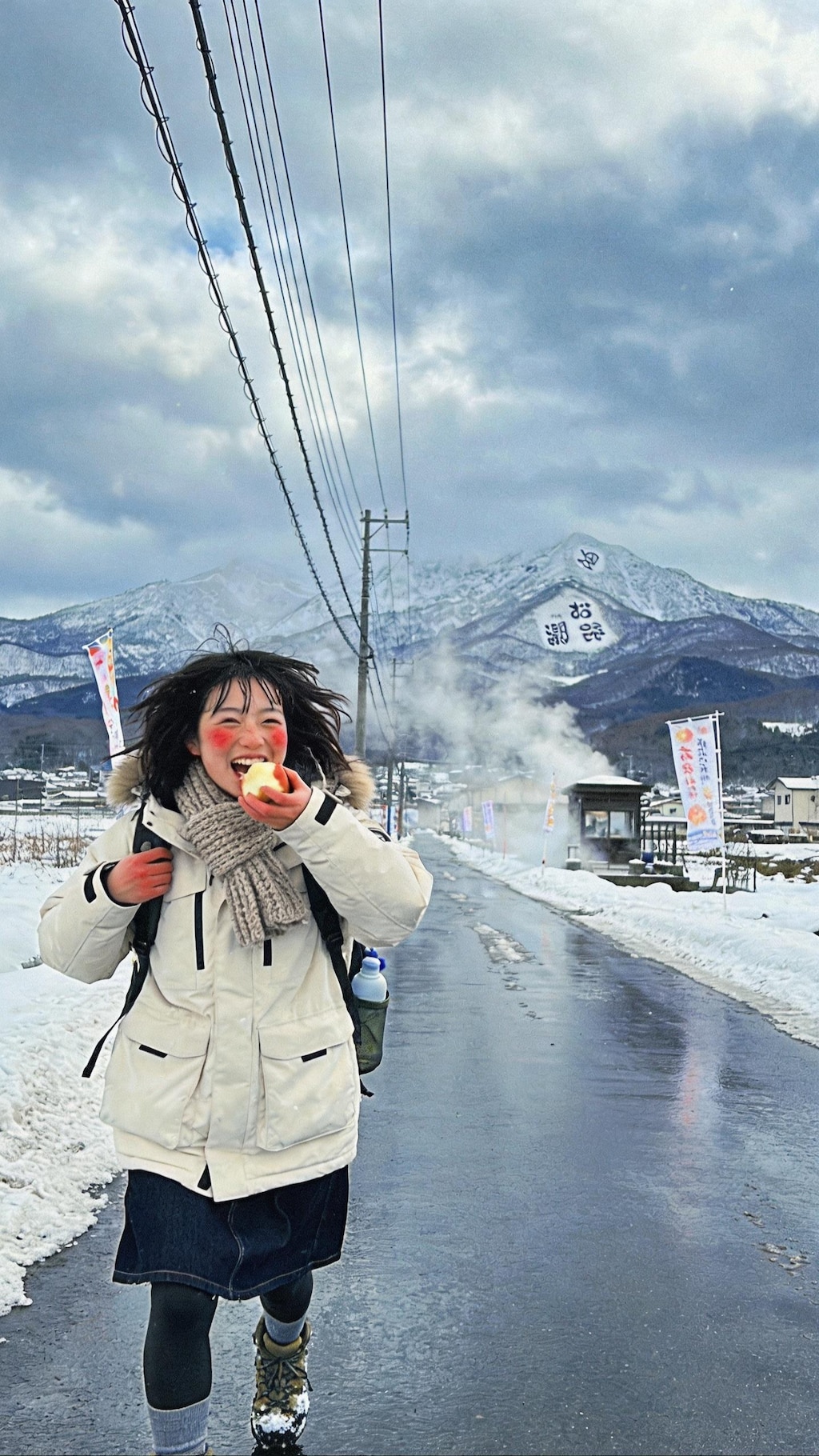 Postcard from the Japanese Alps