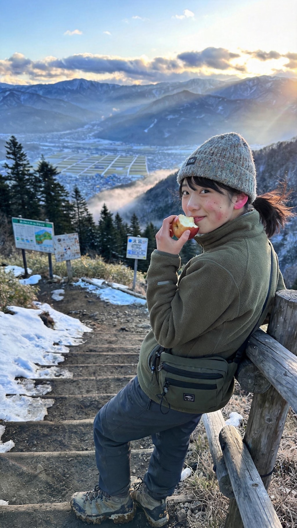 Postcard from the Japanese Alps