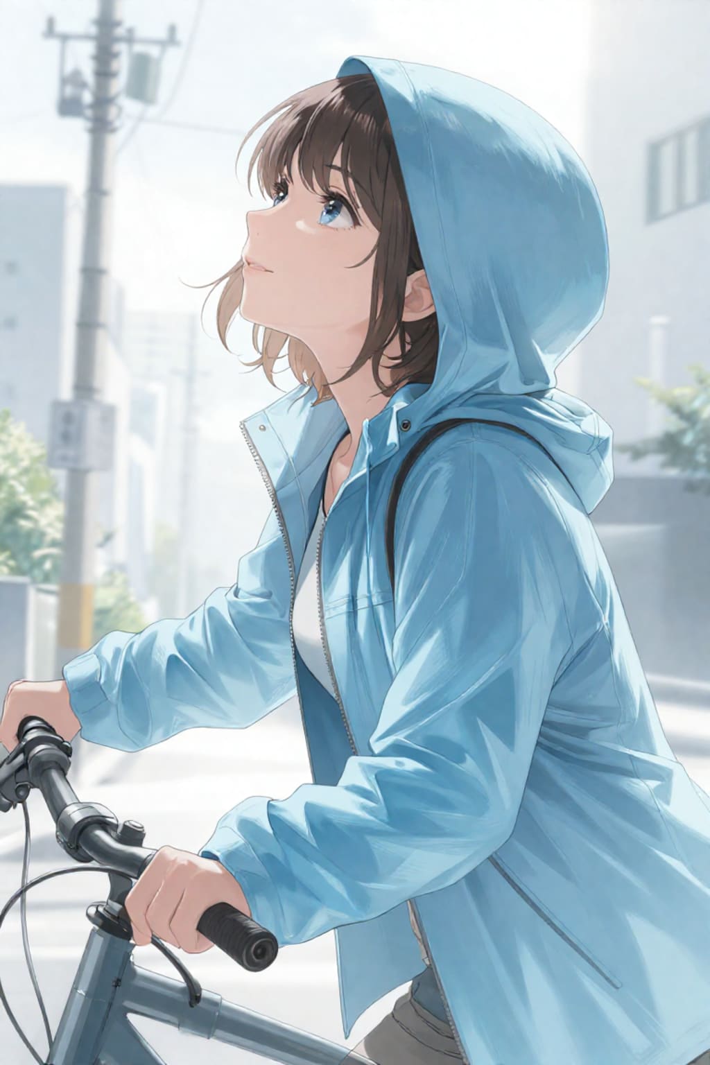 雨やんだね
