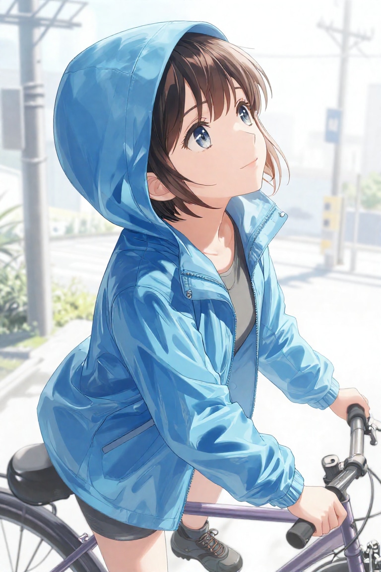 雨やんだね