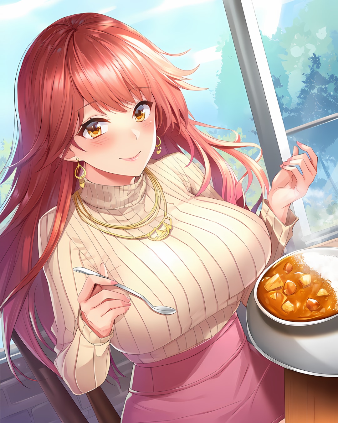 🫕朝カレー甘めモーニング♡ | の人気AIイラスト・グラビア