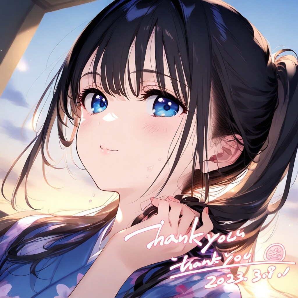 Thank you! | の人気AIイラスト・グラビア