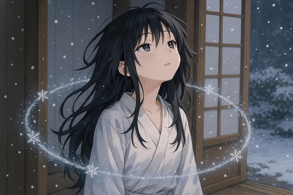 今日もちょっと雪