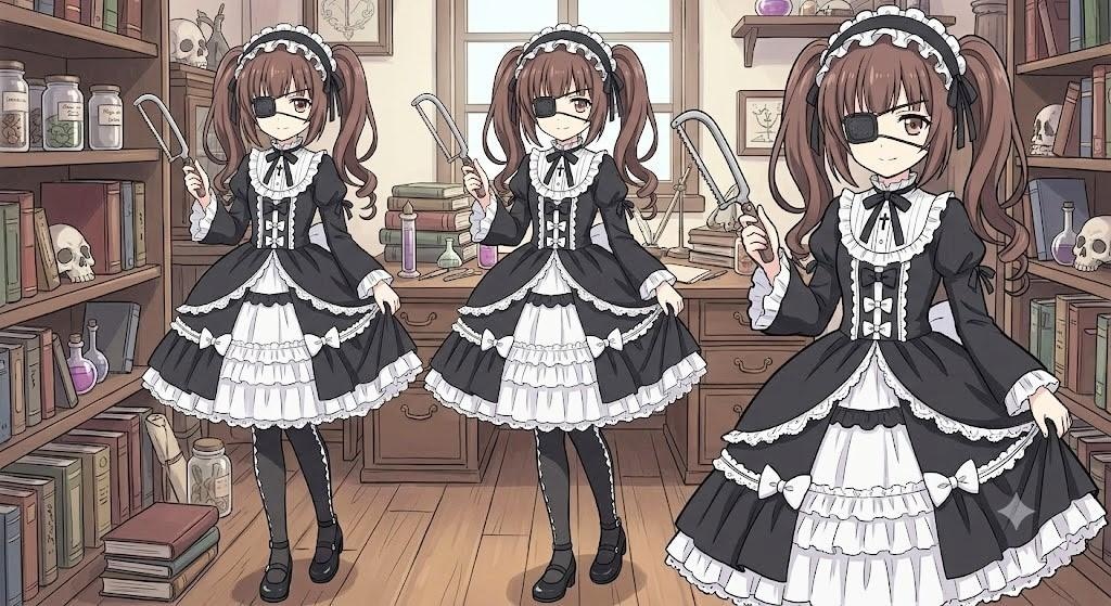 ゴスロリ女子