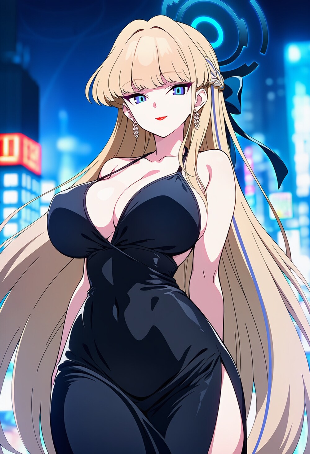 ドレス和服等コスプレ赤リップ人妻