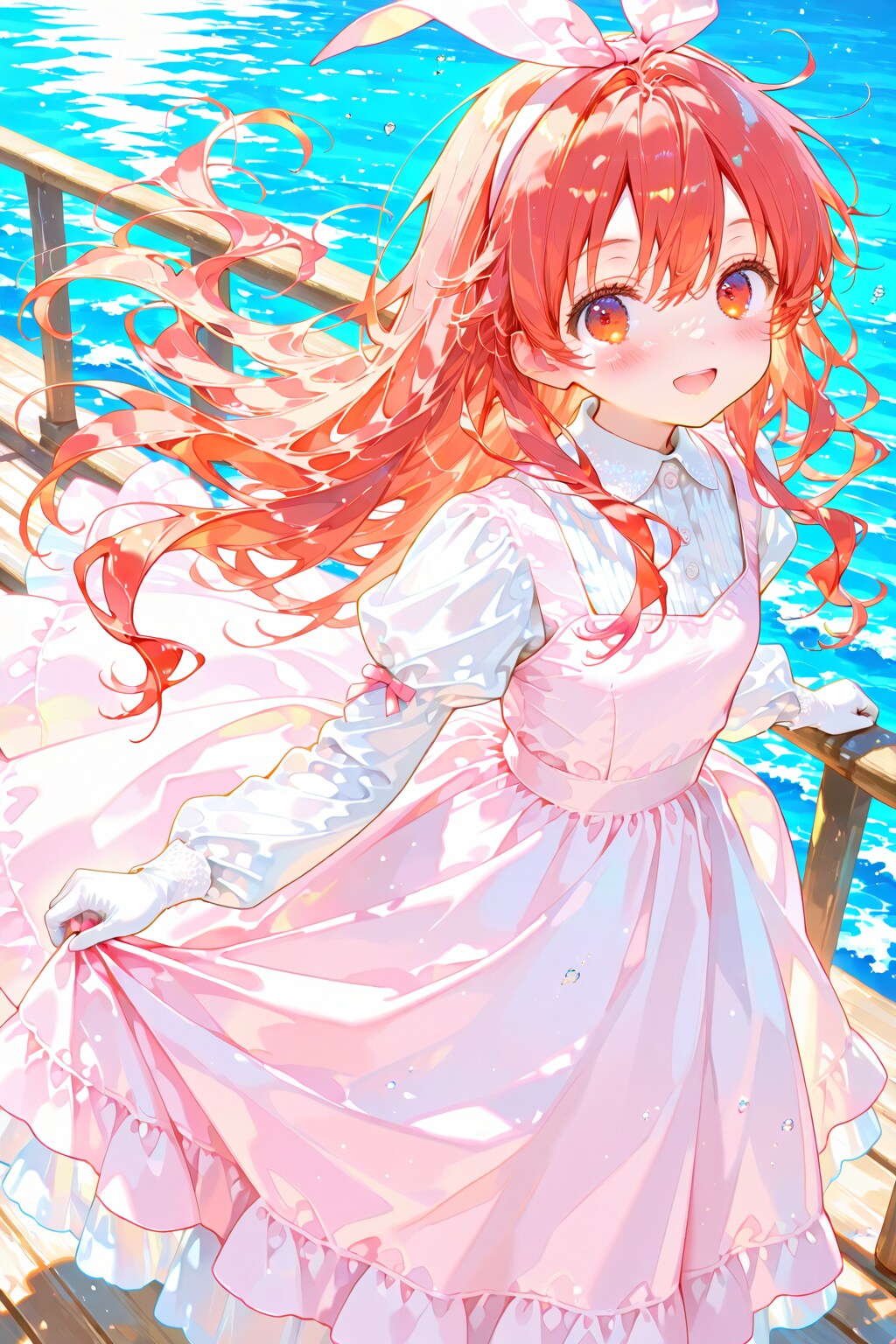 ららちゃん　UL生成版お姫様ドレス