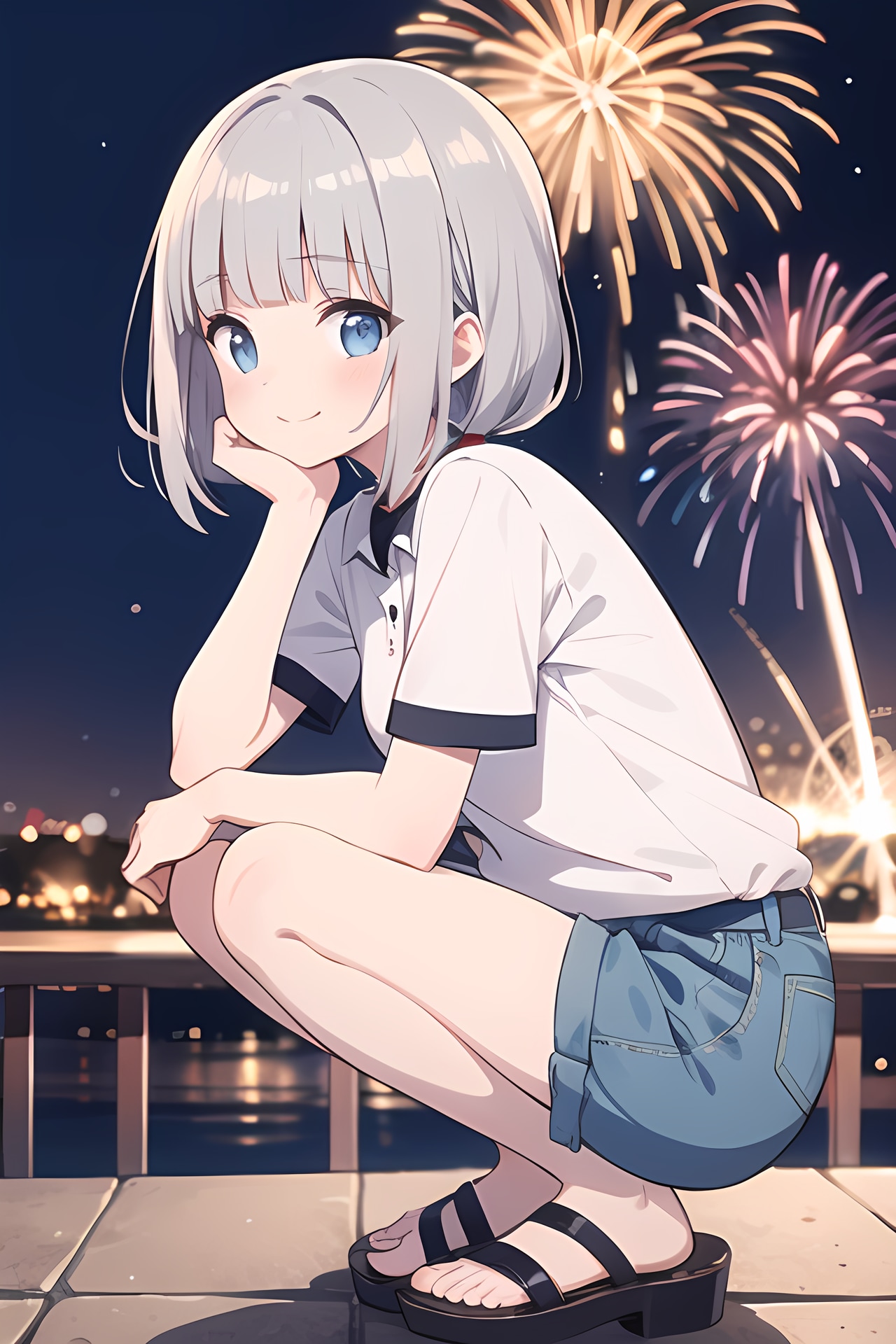 花火 | の人気AIイラスト・グラビア