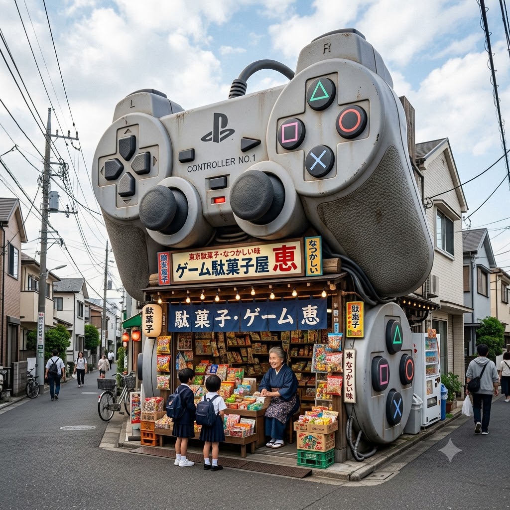 コントローラ駄菓子屋