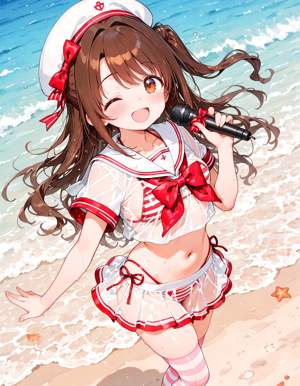 はじけてサマーな少女