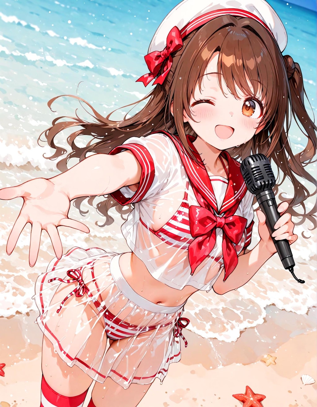 はじけてサマーな少女