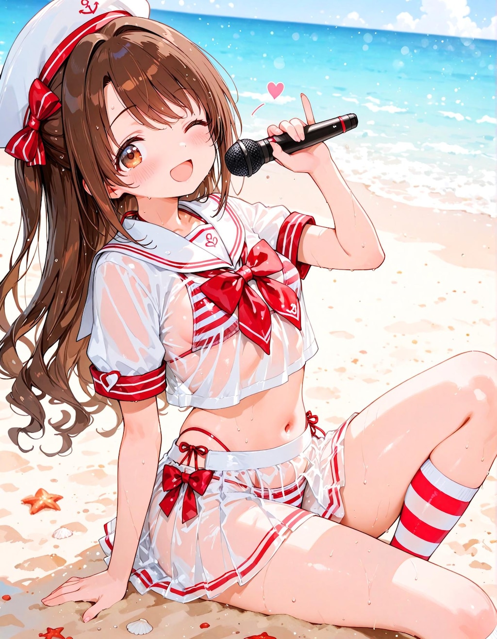はじけてサマーな少女