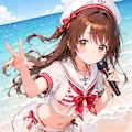 はじけてサマーな少女 2枚目