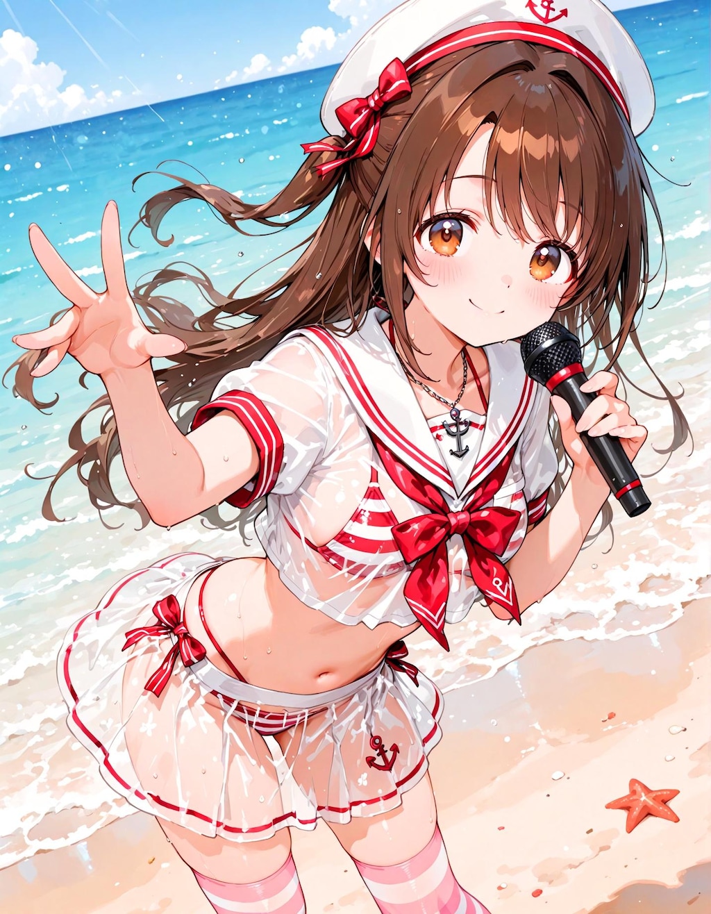はじけてサマーな少女