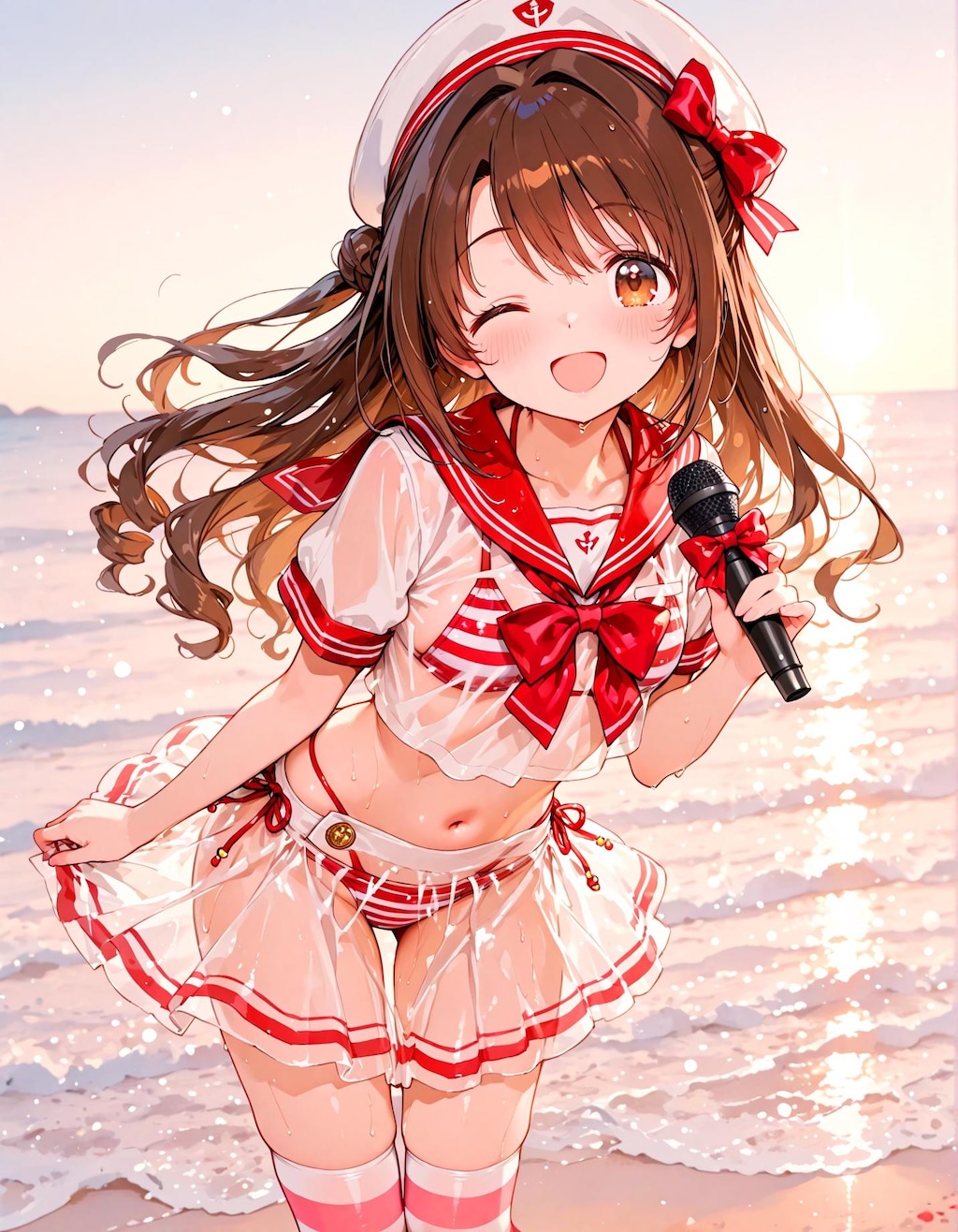 はじけてサマーな少女