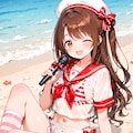 はじけてサマーな少女 6枚目