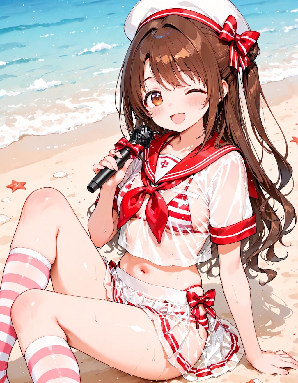 はじけてサマーな少女
