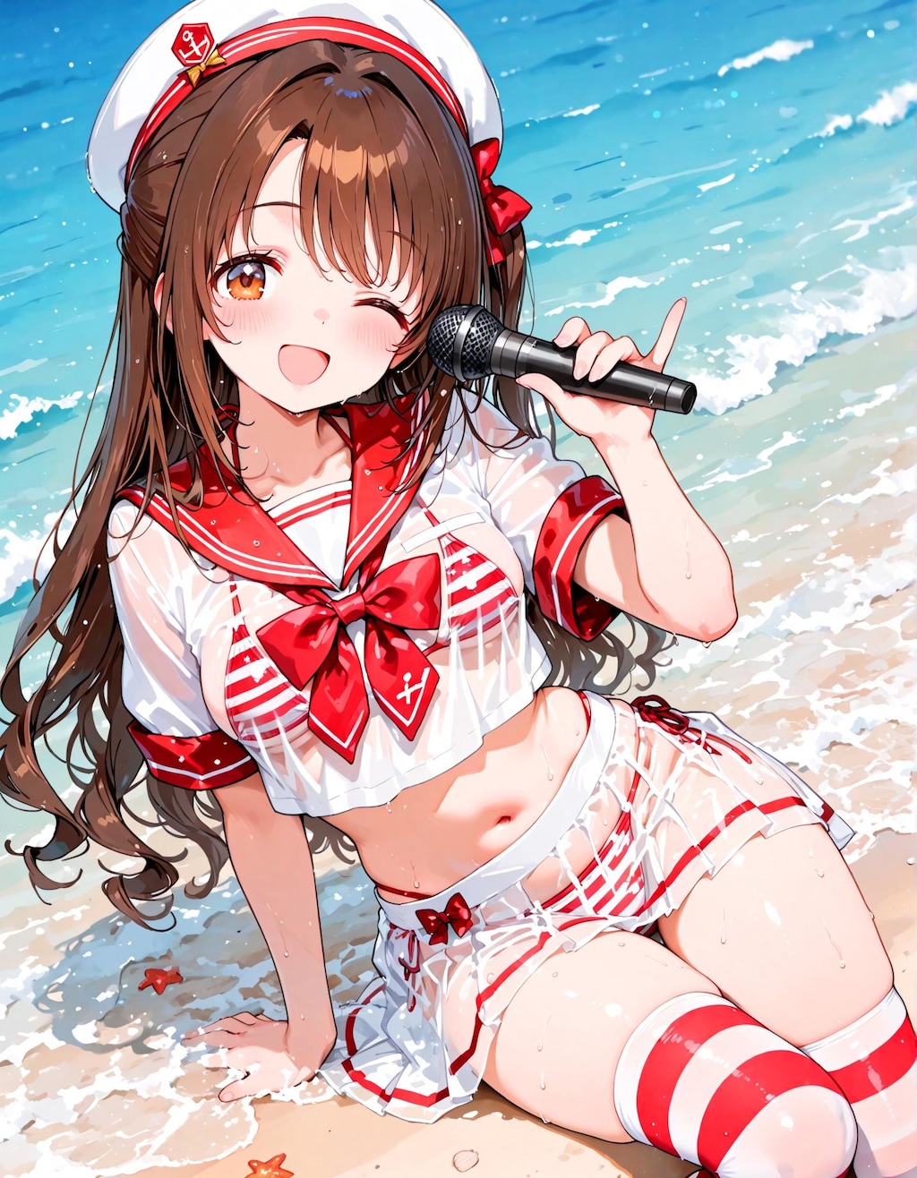 はじけてサマーな少女