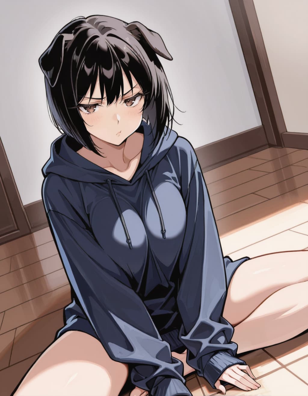 今日のわん娘 #21 「不機嫌なわん娘」