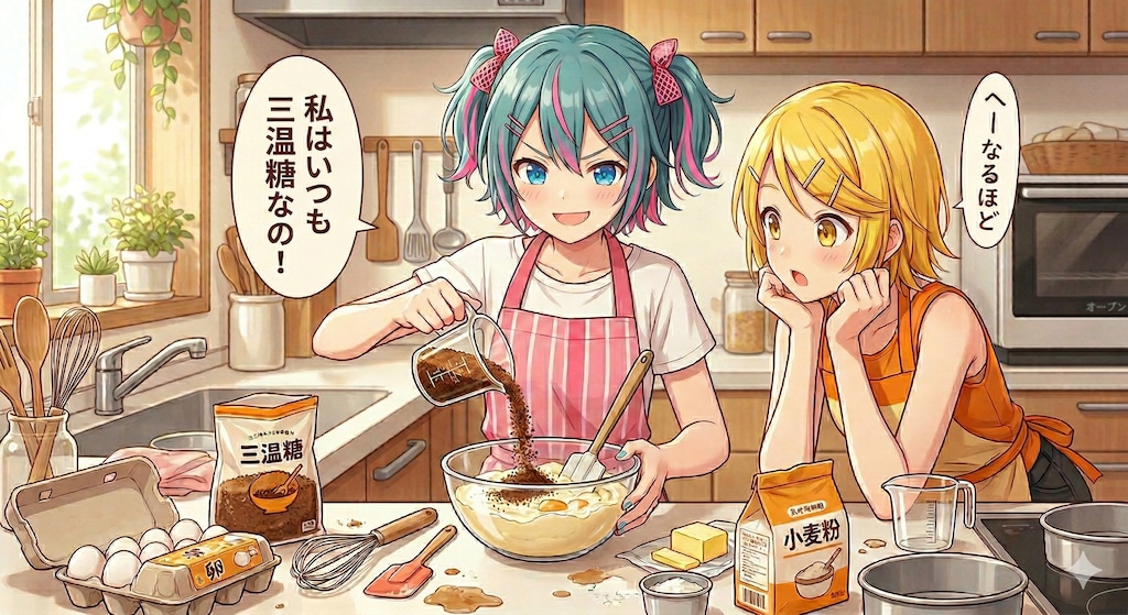 ミクさん こだわりのケーキ作り✨