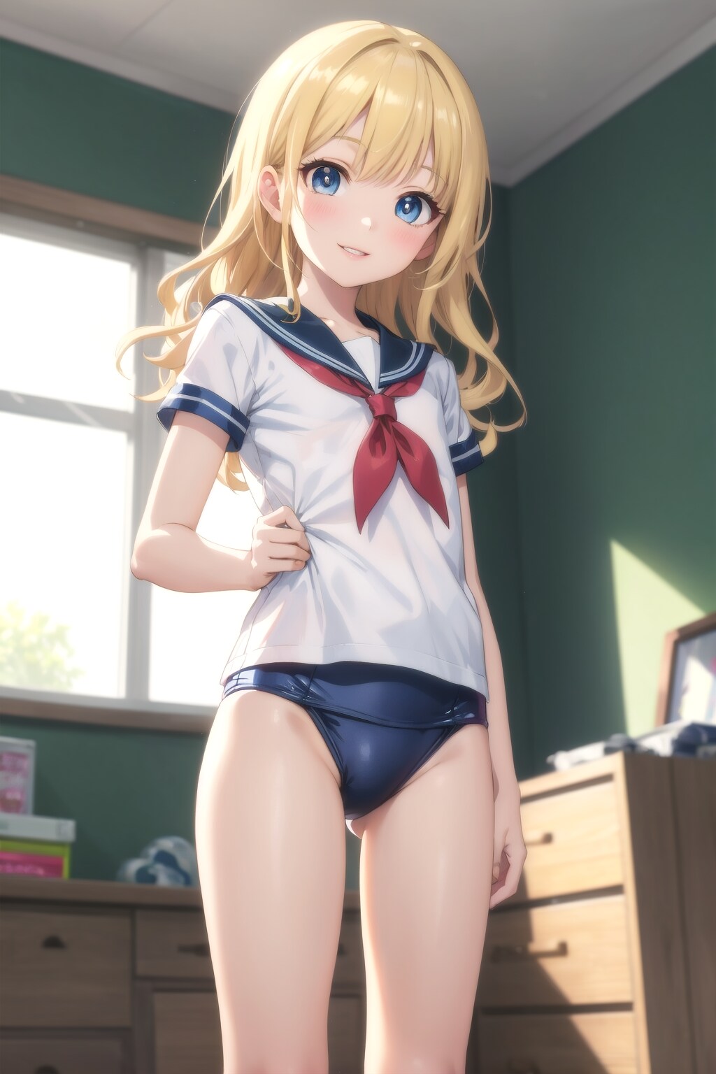 セーラー水着