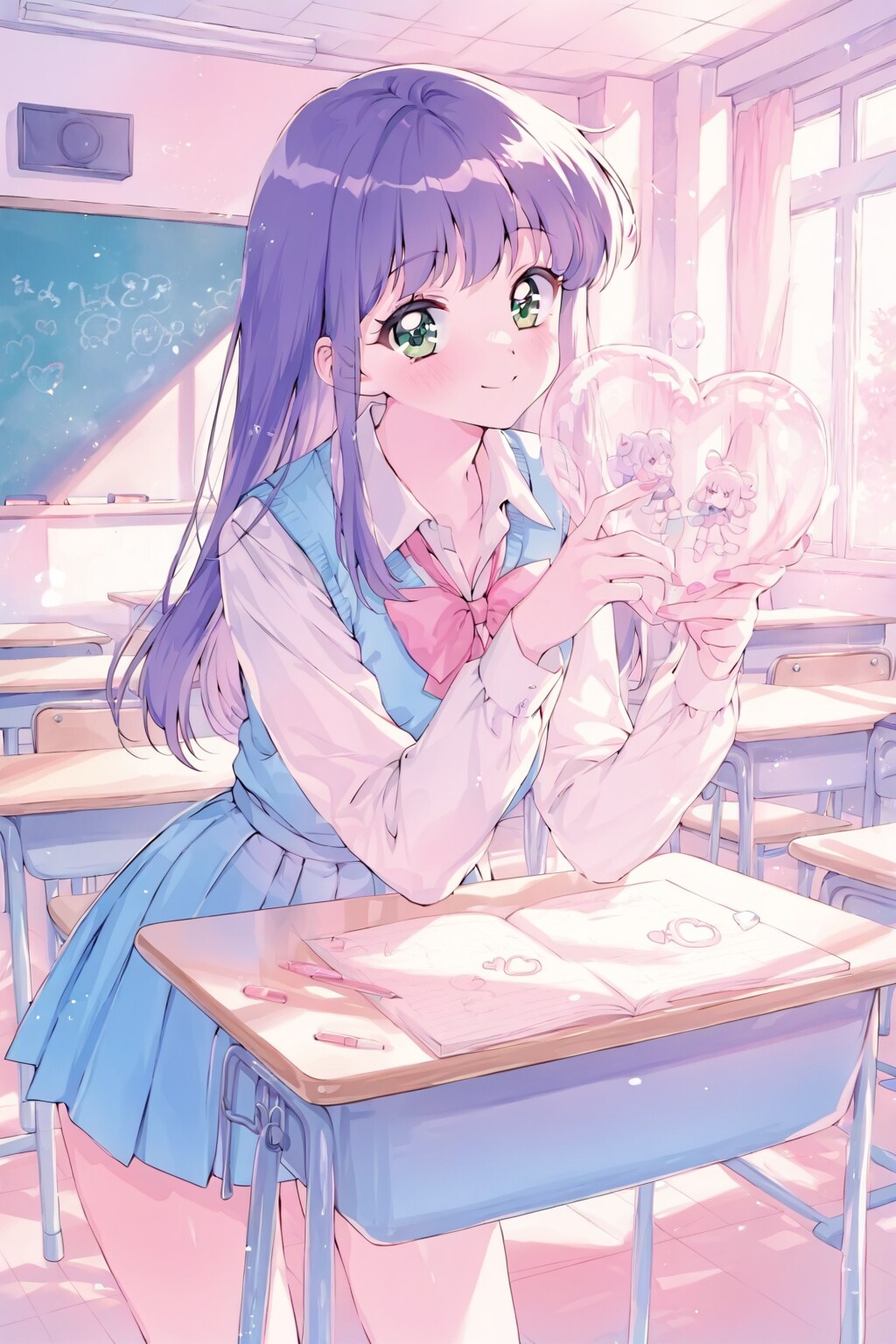 ハートの想い出 | の人気AIイラスト・グラビア