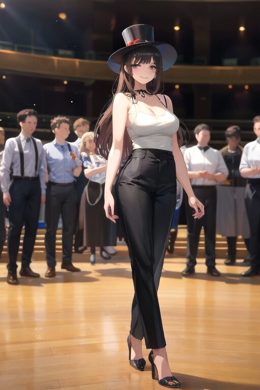 かっこかわいいダンサー白鳥英美梨、多くのファンに囲まれる
