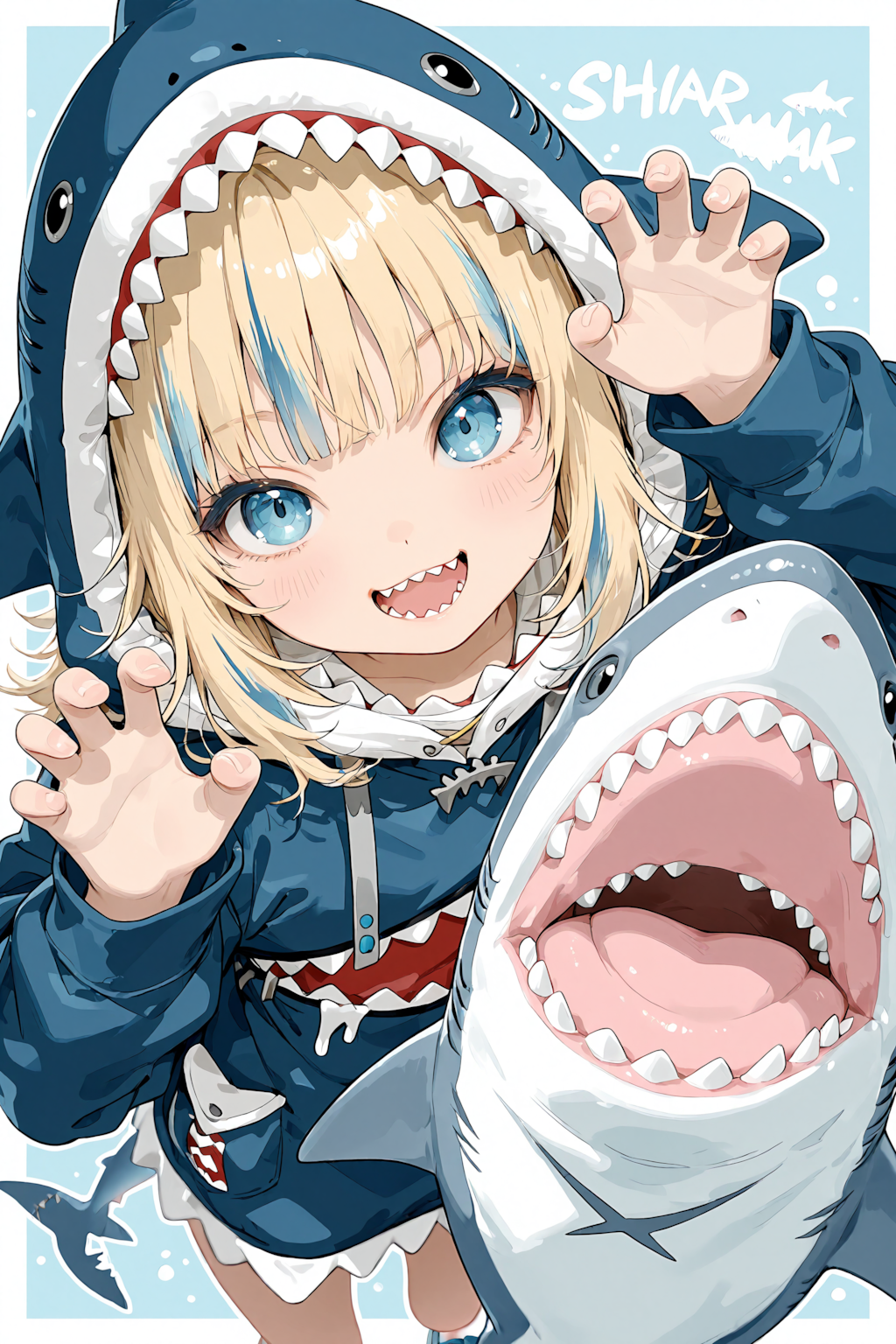 ちびシャーク、接近中🦈