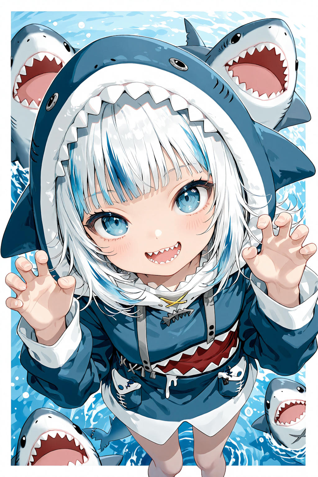 ちびシャーク、接近中🦈