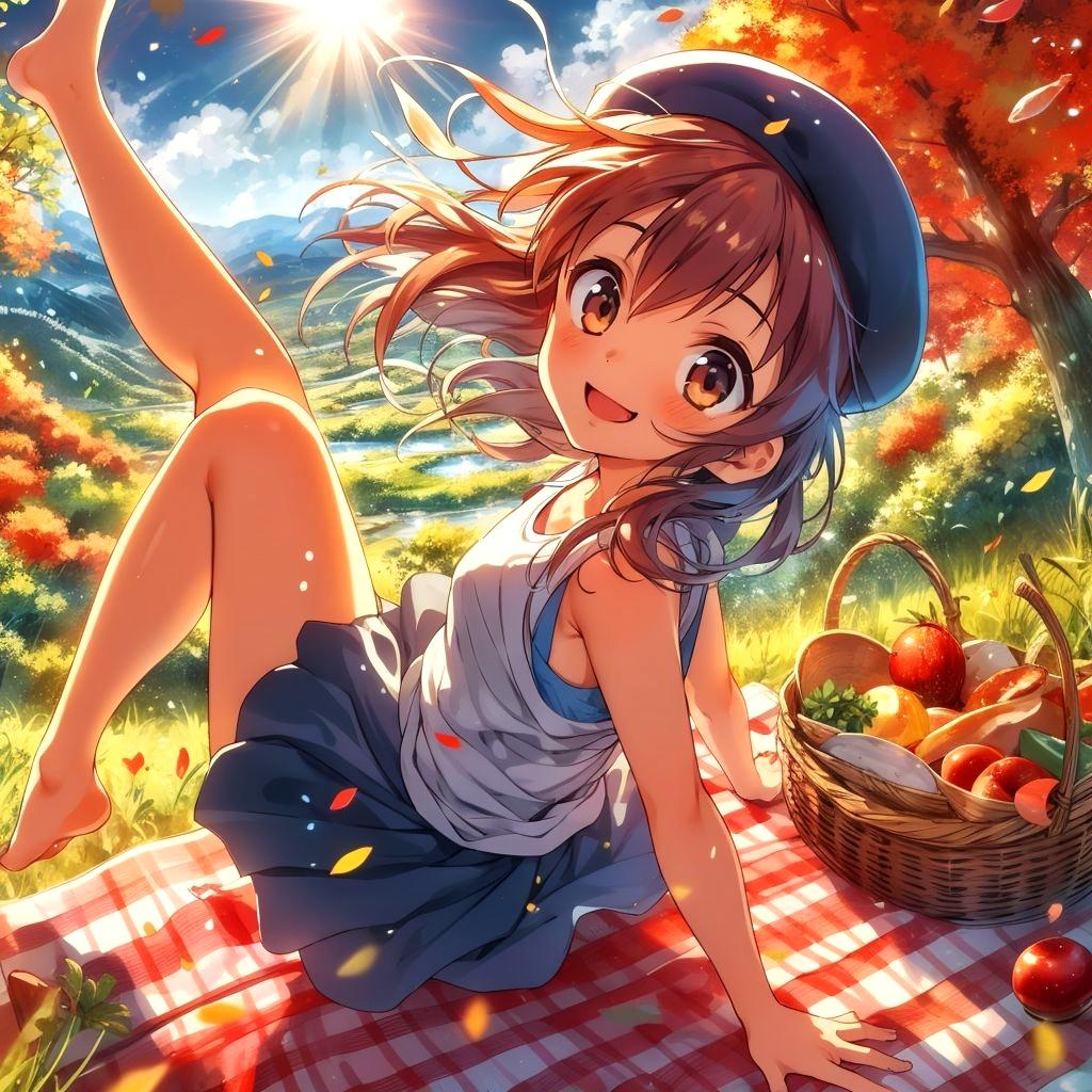 収穫の秋 | の人気AIイラスト・グラビア