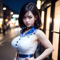 街を守護するセーラー戦士1 3枚目